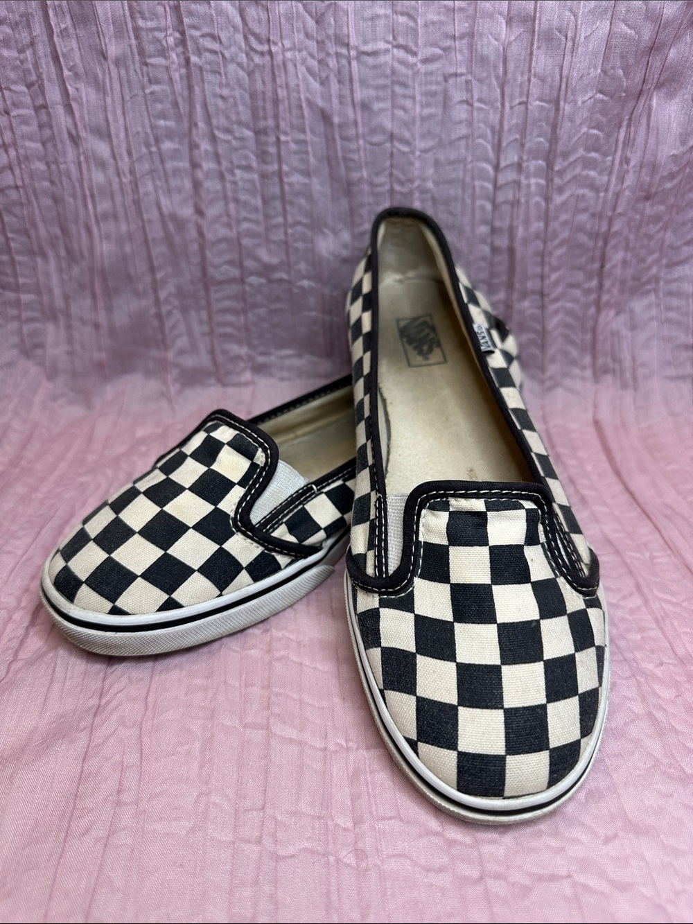 Vans - RARE Checkered KVD Slip-Ons